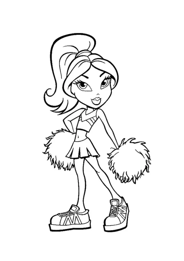 Bratz репетирует танец