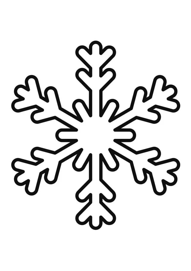 Снежинка геометрическая