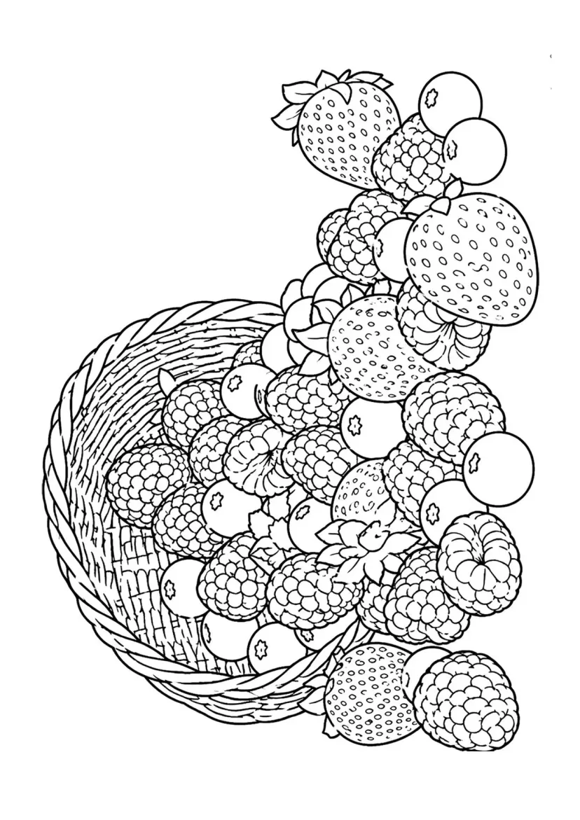 Корзинка с ягодами