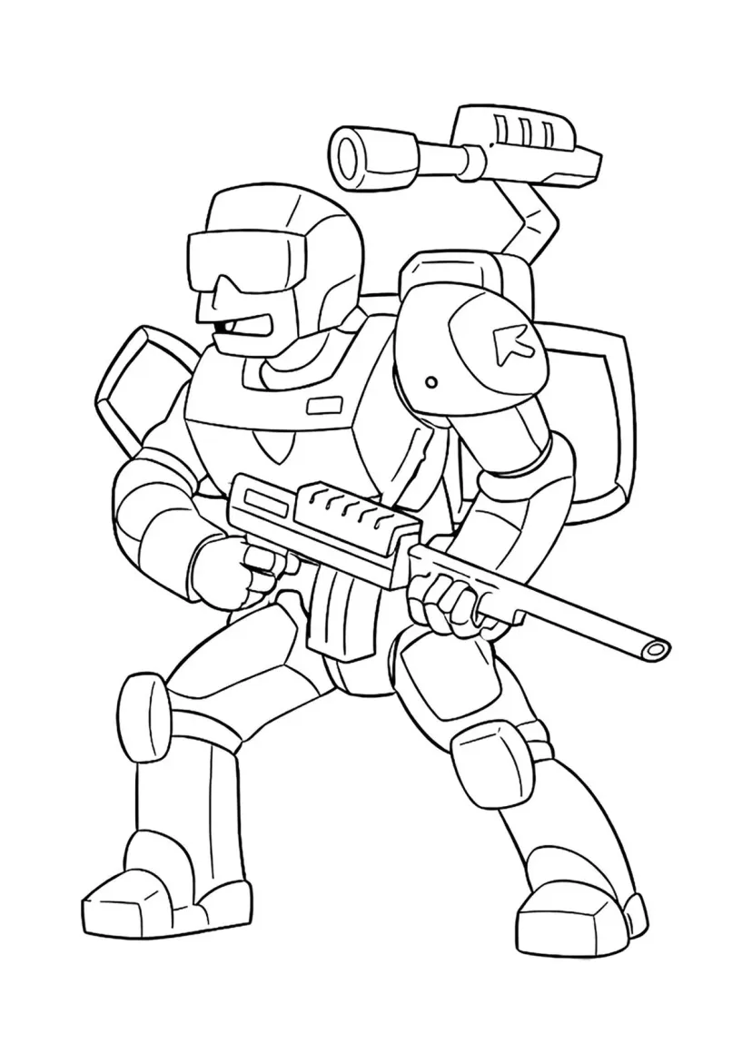 Робот солдат