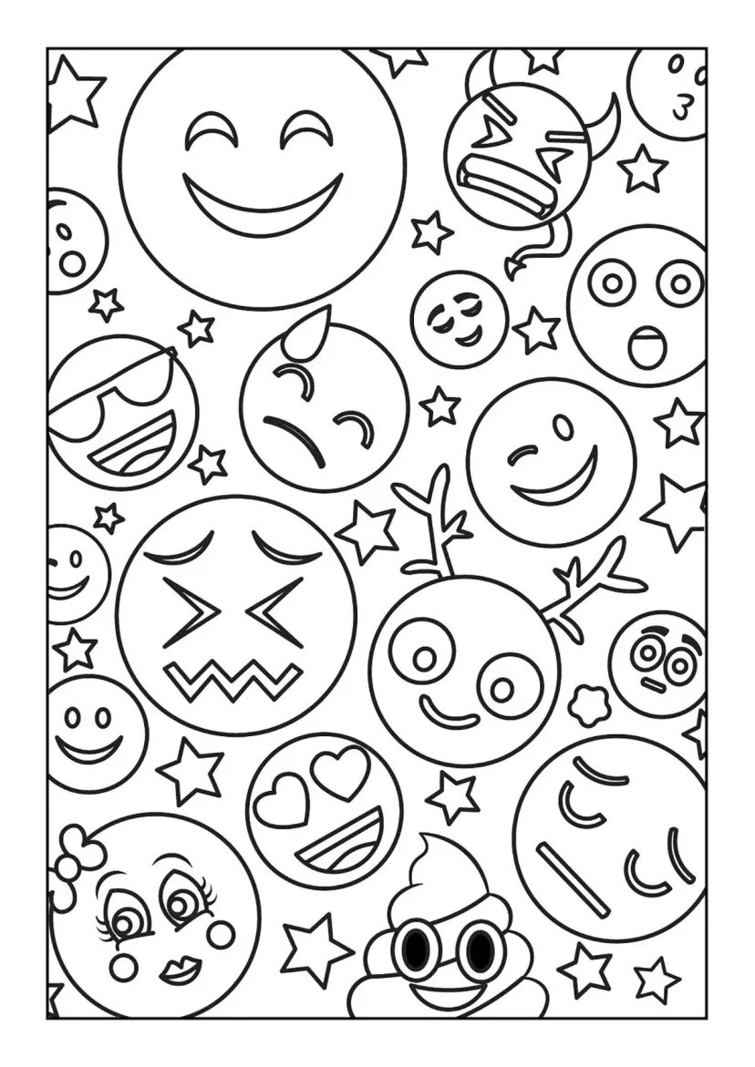 Картина смайликов