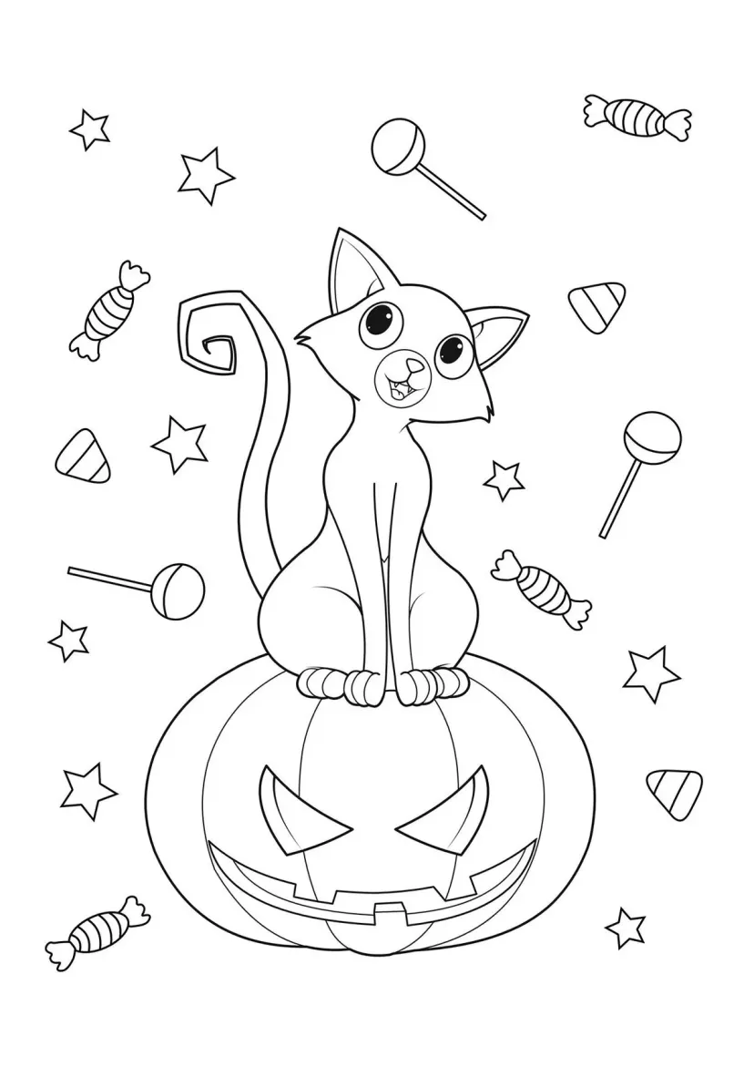 Кот и злая тыква