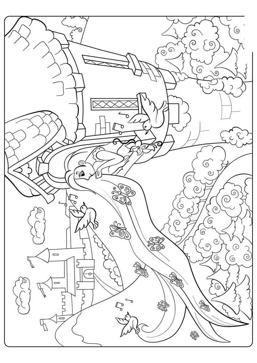 Картина Рапунцель