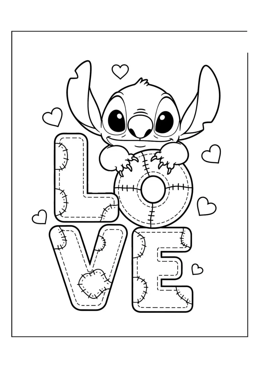 Стич & love