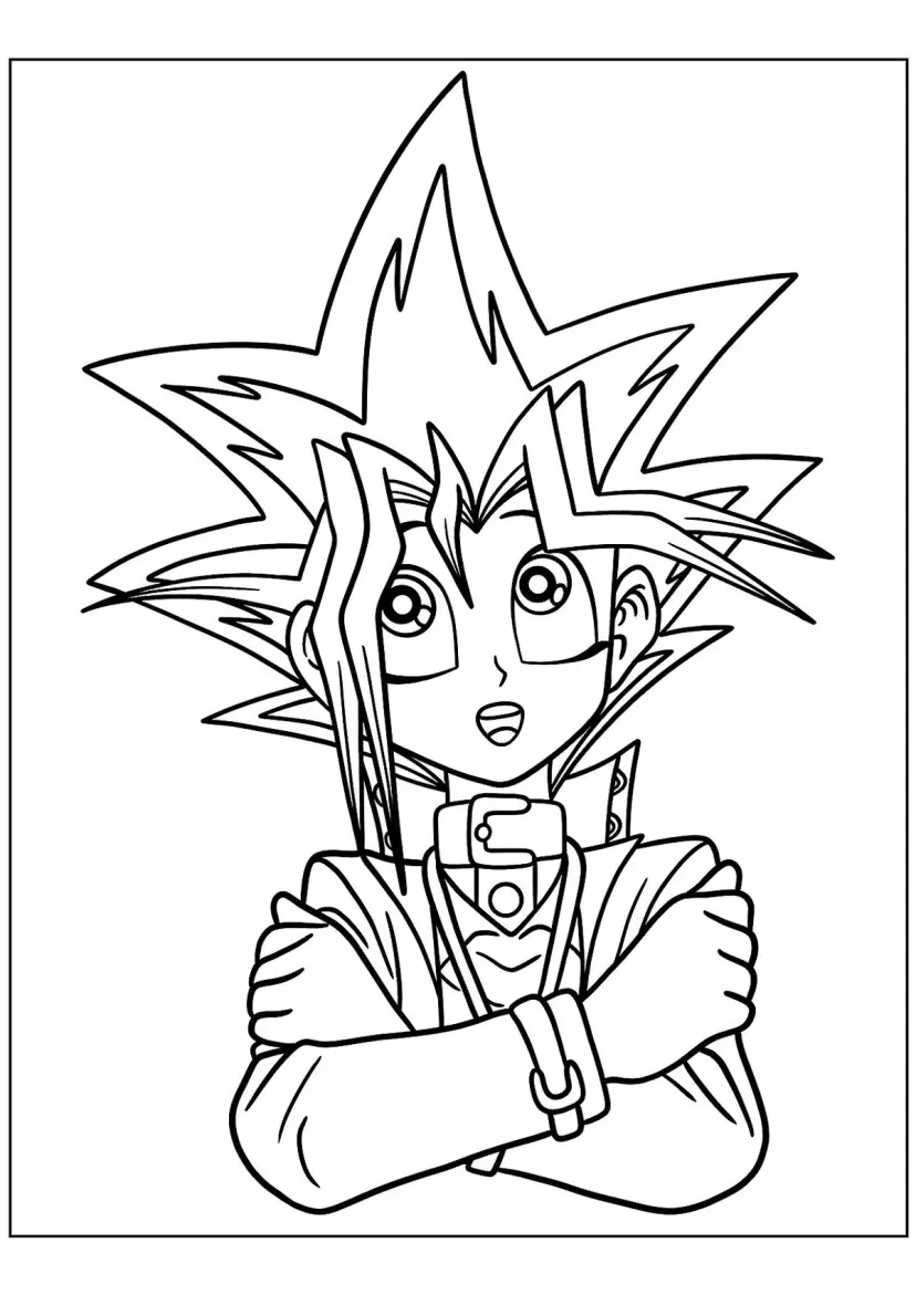 Юги Муто из Yu Gi Oh