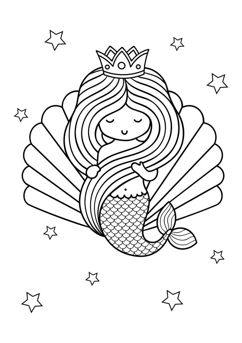 Королева русалочка