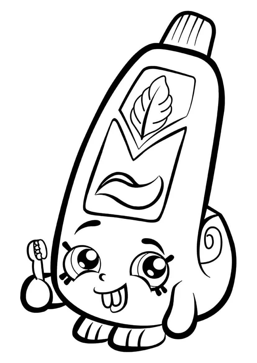 Шопкинс Щетка