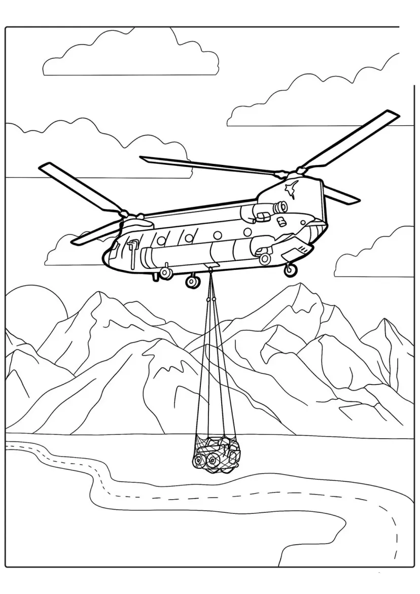 Вертолёт Боинг CH-47 «Чинук»