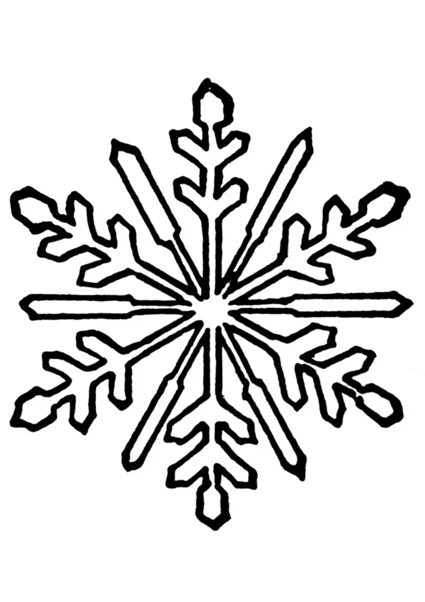 Снежинка на моем окошке
