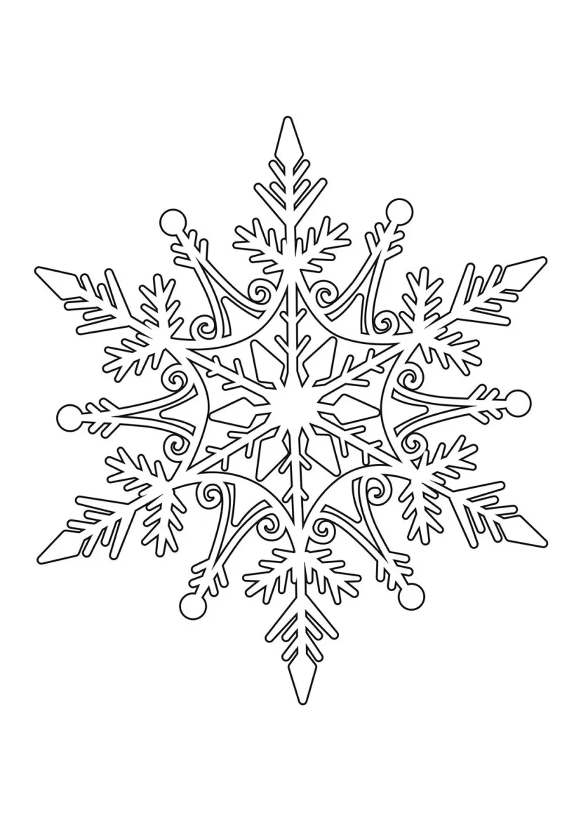 Снежинка Frozen