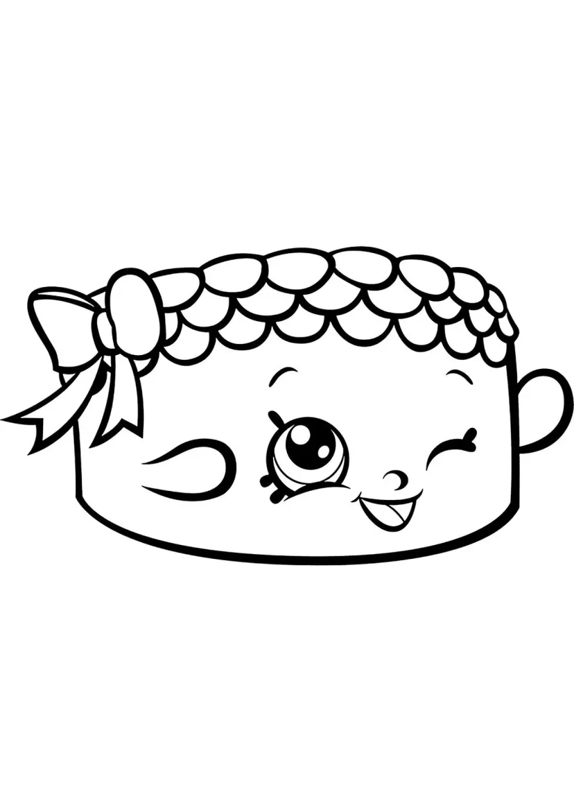 Шопкинс Торт Бекки