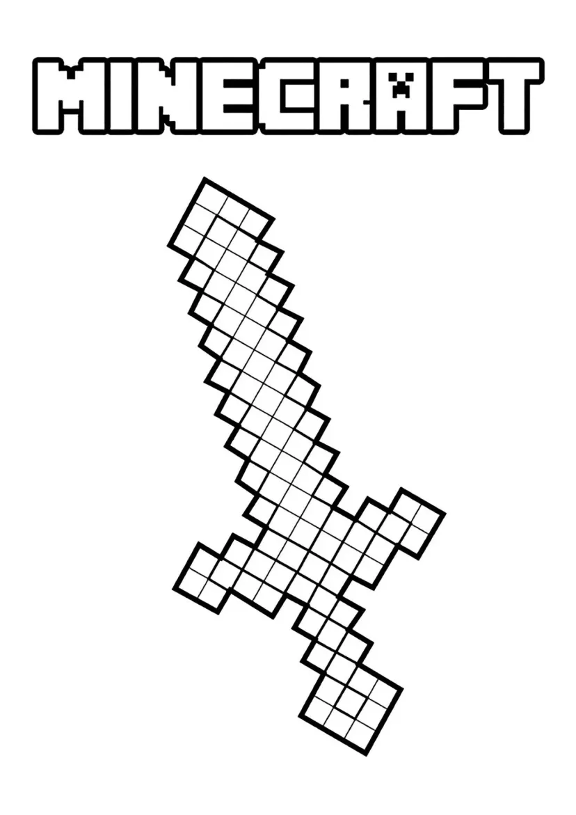 Меч Minecraft