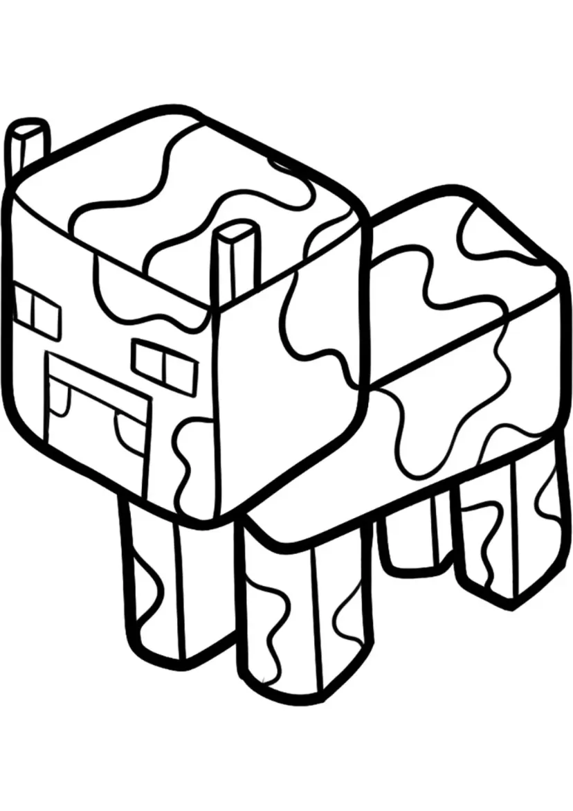 Корова Minecraft