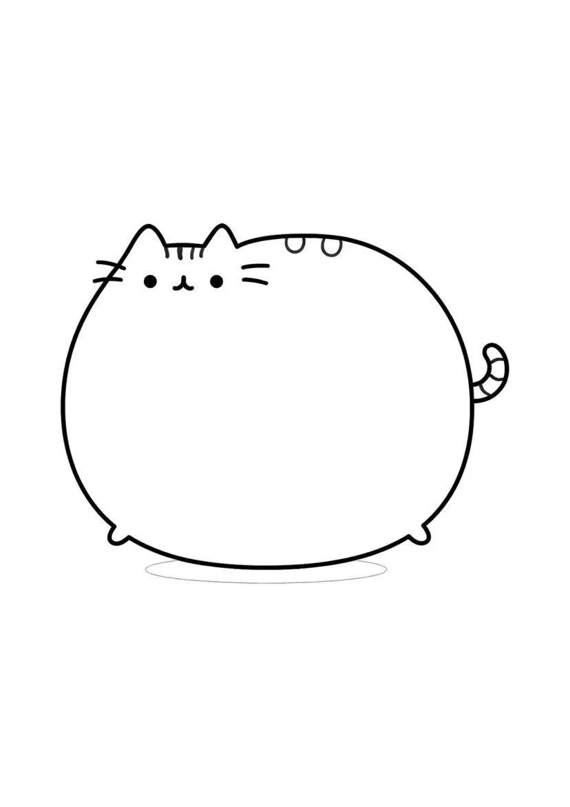 Толстенькая кошка Пушин