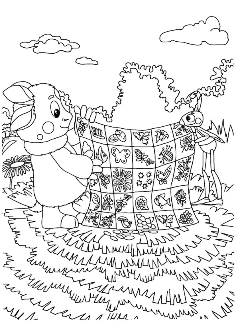 Лунтик и Кузя