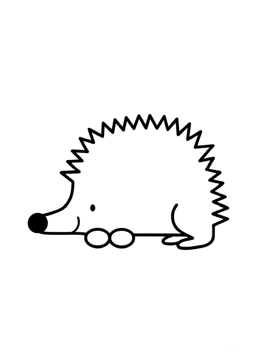 Колючий ёжик для малышей