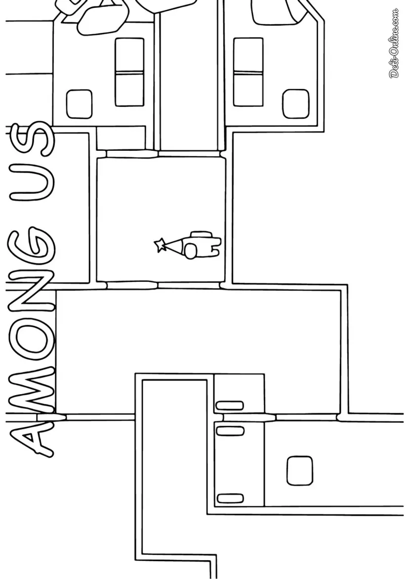 Among Us на корабле