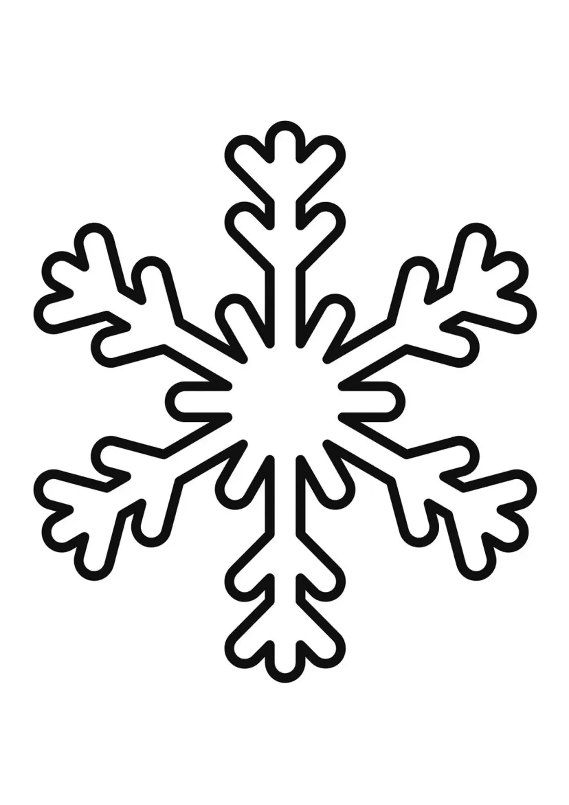 Снежинка геометрическая